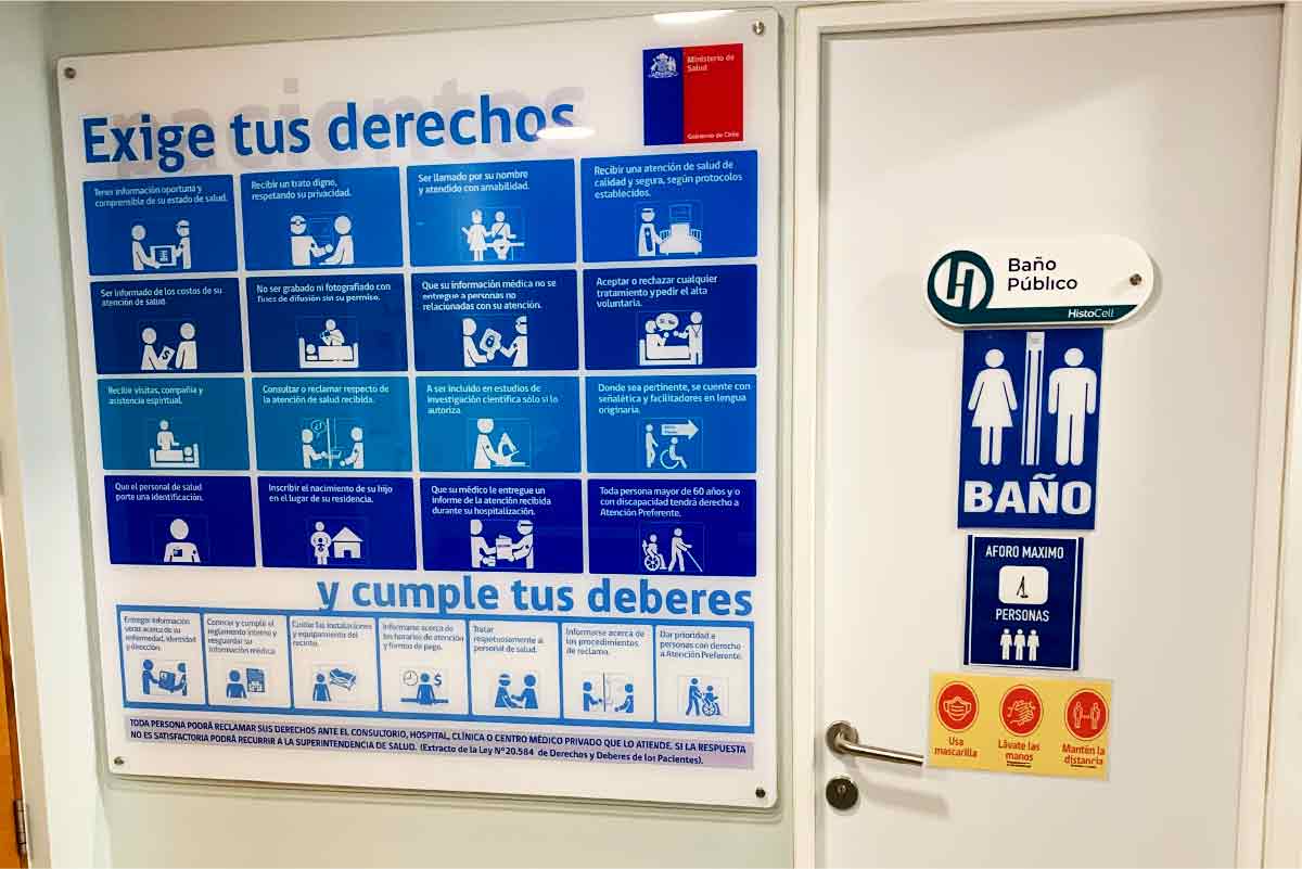 Derechos y deberes del paciente en HistoCell